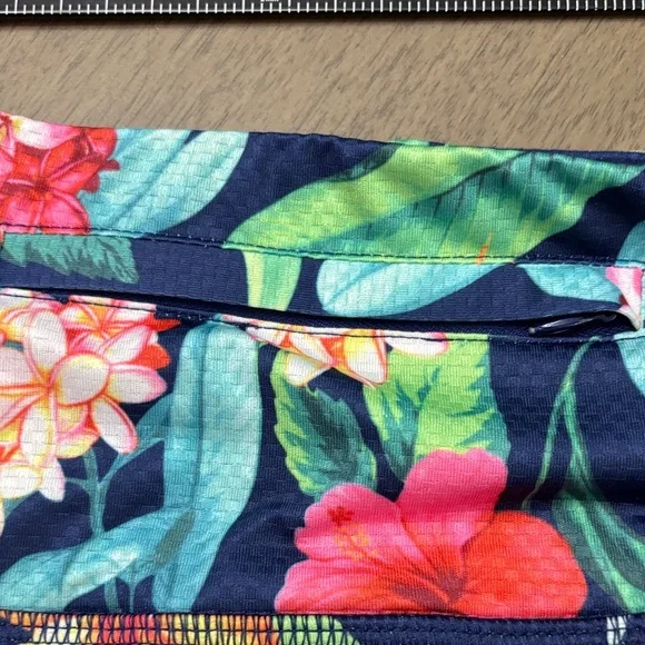 Gottex Navy Floral Skort - Picture 5 of 6